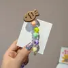 Cuerda para Teléfono Trenza de Burbujas Estrella Dulce Goma para el Cabello Cuerda para el Cabello Linda Infantil para Coletas de Niñas Que No Dañan el Cabello