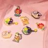Accesorios de Colgantes Artesanales de Aleación para Niños, Lindos Personajes de Dibujos Animados Esmaltados del Principito y Estrellas, Venta al por Mayor por Paquete