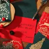 Cartões de Boas Festas Natalinos Retrô com Hot Stamping para Cartões de Presente, Cartões de Presente para Floricultura e Panificação, Cartões com Mensagens de Bênção Atacado