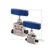 Válvula de Aguja para Autoclave Parker 10V2 y Serie Sw - Tipo Angular de Dos Vías 10V2072