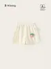 Ropa Infantil You Bao Pantalones para Niñas Verano Finos Dulces Fresa Infantil Pantalones Casuales Niñas Sueltos Versátiles Pantalones Cortos Infantiles