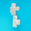 Accesorios para mosquiteros hebilla enrollable manija de puerta de mosquitero retráctil tapón clip para malla sello de malla repuesto de piezas para mosquiteros