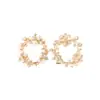 Nuevos Mocasines con Hebilla Cuadrada de Perla y Diamante Accesorios Hebilla Cuadrada con Pedrería Accesorios de Reparación de Zapatos Decoraciones para Zapatos de Mujer Flor para Zapatos