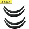 Ceja de rueda de coche tira universal modificada ceja de rueda de carrocería ancha para coche SUV borde de goma versión guardabarros decorativo anti-colisión ensanchado