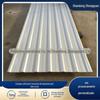 Atacado de longo prazo recipiente de telha de aço tipo 750 cor laranja chapa de aço cor 915 telha ondulada de chapa de aço 1,0 mm branco leitoso