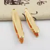 Pinza de pato ovalada lisa estilo coreano pinza para el pelo pinza de tiburón para el pelo pinza floral lateral para flequillo accesorios para el cabello hechos a mano