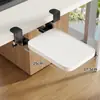 Bandeja para teclado para escritorio de computadora, bandeja extensible para teclado y mouse, tablero de extensión de escritorio, escritorio para juegos con longitud extendida