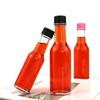 Ponto 90ml150ml vidro ketchup geleia bebida vinho garrafa selada suprimentos de cozinha pode fazer tampa plástica