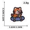 Patche Bordado Tendência Gato Tecido Patch Logo Combinação Autoadesivo Sem Costura Tecido de Roupa Patch de Reparo