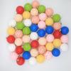 Nueva bola de Navidad al por mayor transfronteriza color macarrón bola agrietada accesorios de decoración para árbol de Navidad 6cm 8cm Paquete de 6