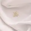 Broche de Laço Coração Simples para Mulheres, Corsage de Luxo, Alfinete Anti-Exposição para Gola Feminina, Alfinete de Cardigã, Acessório de Roupa