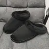 Zapatos Croc Forro Interior Más Terciopelo Extraíble Cubierta de Algodón Extraíble Cubierta de Zapato Caliente de Invierno Cubierta Gruesa de Felpa Transfronteriza Venta al por Mayor