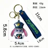 Nuevo Colgante Llavero Electrochapado de Zootopia, Lindo Llavero de Judy y Nick, Accesorio para Bolso de Pareja