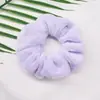 Anillo para el pelo de felpa de intestino grueso grande de otoño e invierno coreano para niñas estilo ins simple jennie popular retro francés cuerda gruesa para la cabeza
