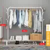 Perchero plegable simple de pie para uso doméstico, dormitorio, balcón y para colgar ropa