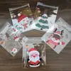 Bolsas Sellables Automáticamente con Notas Musicales Estilo Ins, Bolsas Adhesivas Automáticas Opp para Regalos Navideños, Bolsas Impresas para Dulces, Bolsas Adhesivas Automáticas Opp Nuevas con Forma de Corazón