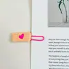 Marcadores de clip de papel de PVC, separadores de página médicos, artículos decorativos, clips de papel coloridos para manualidades, papelería para estudiantes, venta al por mayor para ventas transfronterizas