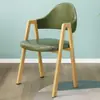 Silla de comedor para uso doméstico, silla de estilo nórdico moderno simple, silla de escritorio para dormitorio y estudio, taburete de ocio con respaldo, mesa y silla de comedor comerciales
