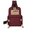 Bolsa de Ombro Masculina para Pendular Novo Estilo Coreano Leve Casual Grande Capacidade Bolsa de Peito Bolsa Transversal Fashion Masculina e Feminina