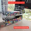 Caja de Almacenamiento para Marcadores Portalápices Giratorio Acrílico Cosméticos Papelería Lápices de Colores Bolígrafo Dormitorio Organizador de Escritorio
