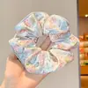 Goma para el pelo con lazo dulce para niñas, elegante goma de encaje para coletas bajas y peinados de moño