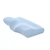 Almohada de espuma viscoelástica, almohada de soporte cervical de rebote lento, almohada con forma de mariposa, almohada de soporte para el cuello para una persona, núcleo de almohada de espuma viscoelástica para adultos