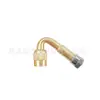 Boca de extensión de válvula monopatín de equilibrio tubo de extensión de codo 90 grados 45 varilla de extensión de inflado de llanta de coche