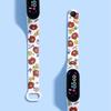 M7Directo de Fábrica Impermeable LED Impresión Digital Dibujos Animados Estudiantes de Primaria y Secundaria Pulsera de Jardín Reloj Deportivo Simple