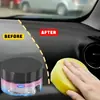 Kineshinex Cera Restauradora para Interiores de Coche Negra - Cera para Pulir Llantas y Renovar Plásticos - Agente de Recubrimiento Brillante
