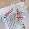 7411 Cuadros Transparentes Oso Estrella Verano Pinza para el Cabello Fresca Bolsa Portátil Clip para la Cabeza Accesorios para el Cabello Estilo Juvenil