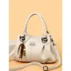 Bolsas femininas transfronteiriças 2026 novo modelo bolsa tote de grande capacidade versão coreana bolsa de ombro versátil para mães de meia-idade bolsa transversal