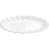 Plato de melamina imitación porcelana blanco redondo vajilla de hotel restaurante plato para salteado disco de plástico plato para guarnición para olla caliente comercial