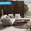 Sofá de Exterior, Silla Individual de Teak para Patio, Silla de Mimbre Impermeable Resistente al Sol de Madera Maciza, Muebles de Mesa de Café de Mimbre para Jardín de Exterior