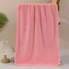 Toalha com Estampa de Abacaxi, Toalha Lisa de Fleece Coral, Toalha de Banho, Toalha para Secar Cabelo de Adulto, Toalha de Rosto, Toalha Absorvente, Atacado do Fabricante