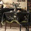 Mantel de Estilo Francés con Forma Especial Impermeable Anti-Manchas Esterilla para Mesa de Comedor Tela de Lujo Ligero Alto Nivel Estilo Americano Cubierta de Tela para Mesa de Café Lavable a Máquina