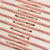 Vendas diretas da fábrica: Conjunto de canetas para nail art cor de pele, incluindo canetas de esmalte em gel, canetas finas (liner), canetas com cristais e ferramentas de pincel estilo japonês