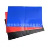 Carpeta de bolsillo doble de plástico con clip para bolsa Carpeta de bolsillo de negocios estándar americano A4 Carpeta de color perforada