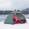 Yunfeng Carpa de Cuatro Estaciones Varilla de Aluminio Exterior Doble Capa Impermeable Carpa de Camping Ligera para 2 Personas Carpa de Camping Personalización