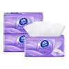 Vinda Papel de Tejido Fino y Resistente 3 Capas Paquete de 100 Servilleta Papel Higiénico Papel de Cocina Desmontable Paquete Asequible para Hogar Estudiante
