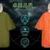 Capa de Chuva de Emergência para Exterior Poncho de Chuva de Emergência Portátil para Uma Pessoa Espessado Impermeável Respirável para Montanhismo Acampamento Atacado