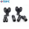 Spwy10Y Redutor de Três Vias Tipo-8-10 Py12-10-12 Spw Redutor Conector Rápido Tdpc