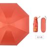 Personalizado Mini Cápsula Guarda-chuva Protetor Solar Protetor Solar 8 Osso Cola Preta Cinco vezes Guarda-chuva Ensolarado e Chuva Dupla finalidade Guarda-chuva de bolso dobrável