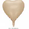 Globos de Corazón de 18 Pulgadas, Globos de Estrella de Cinco Puntas, Globos de Papel de Aluminio de Corazón, Decoraciones con Cintas para Bodas, Arreglos para Fiestas de Cumpleaños y Bodas