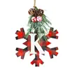 Artesanías creativas de madera, pequeños colgantes, regalo de Navidad, decoración navideña, costura de productos de madera, decoración colgante, fabricantes al por mayor