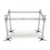 Estructura de aleación de aluminio personalizada para eventos de bodas, soportes para equipos de iluminación y sonido, y un juego completo de estructuras de escenario para stands de exposiciones.