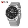 OFNS Venta Caliente Reloj de Cuarzo para Hombre de Negocios Casual con Tres Ojos y Seis Manecillas Multifuncional Impermeable con Calendario