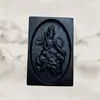 Colar Pingente de Bodhisattva Guanyin de Mil Mãos Maitreya Manjushri Ornamento de Mão Artesanato Finamente Esculpido