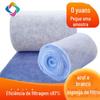 Fabricante de Algodão para Filtro de Ar Primário Azul e Branco de 15mm Remoção de Poeira de Ar Fresco Filtro de Fibra G4 para Entrada e Saída de Ar Condicionado Personalizado