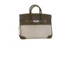Bolso de Lona Platinum de Outlet de Fábrica Bolso Cruzado para Mujer Bolso de Contraste con Costuras Bolso de Cuero de Gran Capacidad para Mano/Hombro Bolso Kelly