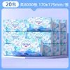 Papel de seda Manhua 400 hojas, diseño de camelia, paquete grande para el hogar, servilletas gruesas de madera natural, paquete económico en caja completa, disponible para entrega